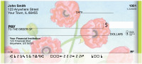 Playful Poppies Personal Checks | BBD-53