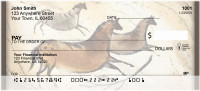 Primitive Horse Art Personal Checks | BBE-11