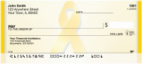 Yellow Ribbons Of Support Personal Checks | BBF-29
