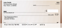 Classic Peach Personal Checks | BBG-55