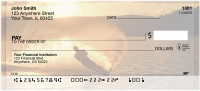 Waterskiing At Sunset Personal Checks | BBH-41