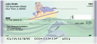 Jet Skiing With Dolphins Personal Checks | BBH-58