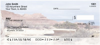 Antiqued Utah Desert Personal Checks | BBI-13