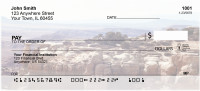 Antiqued Utah Desert Personal Checks | BBI-13