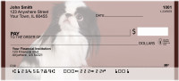 Black And White Japanese Chin Personal Checks | BBI-24