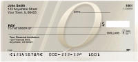 Golden Monogram Q Personal Checks | BBI-55