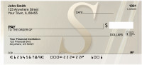 Golden Monogram S Personal Checks | BBI-57