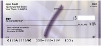 Prosperous Purple Monogram I Personal Checks | BBI-73