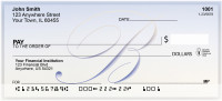 Softly Monogram B  Personal Checks | BBI-92