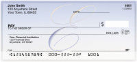 Softly Monogram E  Personal Checks | BBI-95
