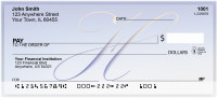 Softly Monogram H  Personal Checks | BBI-98
