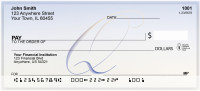 Softly Monogram Q  Personal Checks | BBJ-08