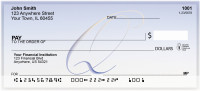 Softly Monogram Q  Personal Checks | BBJ-08