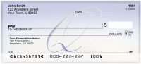 Softly Monogram Q  Personal Checks | BBJ-08
