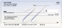 Softly Monogram U  Personal Checks | BBJ-12
