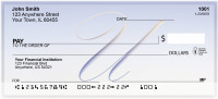 Softly Monogram U  Personal Checks | BBJ-12