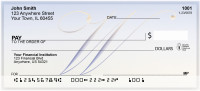 Softly Monogram W  Personal Checks | BBJ-14