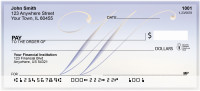 Softly Monogram W  Personal Checks | BBJ-14