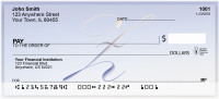 Softly Monogram Z  Personal Checks | BBJ-17