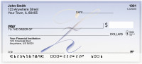 Softly Monogram Z  Personal Checks | BBJ-17