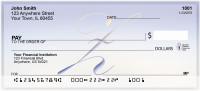 Softly Monogram Z  Personal Checks | BBJ-17