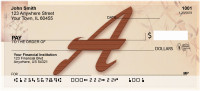 Strength And Longevity Monogram A Personal Checks | BBJ-18