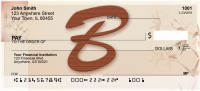 Strength And Longevity Monogram B Personal Checks | BBJ-19