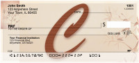 Strength And Longevity Monogram C Personal Checks | BBJ-20