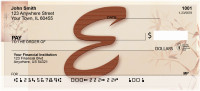 Strength And Longevity Monogram E Personal Checks | BBJ-22