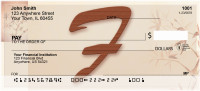 Strength And Longevity Monogram F Personal Checks | BBJ-23