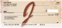 Strength And Longevity Monogram J Personal Checks | BBJ-27