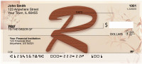 Strength And Longevity Monogram R Personal Checks | BBJ-35