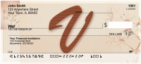 Strength And Longevity Monogram V Personal Checks | BBJ-39