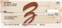 Strength And Longevity Monogram Z Personal Checks | BBJ-43