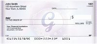 Window Of Spring Monogram G Personal Checks | BBJ-76