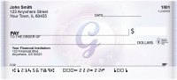 Window Of Spring Monogram G Personal Checks | BBJ-76