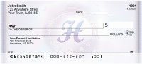 Window Of Spring Monogram H Personal Checks | BBJ-77