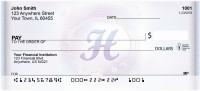 Window Of Spring Monogram H Personal Checks | BBJ-77
