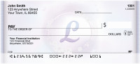 Window Of Spring Monogram L Personal Checks | BBJ-81