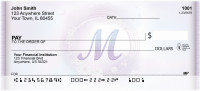 Window Of Spring Monogram M Personal Checks | BBJ-82
