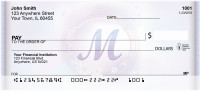 Window Of Spring Monogram M Personal Checks | BBJ-82