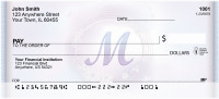 Window Of Spring Monogram M Personal Checks | BBJ-82