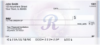 Window Of Spring Monogram R Personal Checks | BBJ-87