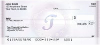 Window Of Spring Monogram T Personal Checks | BBJ-89
