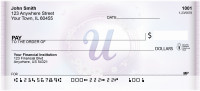 Window Of Spring Monogram U Personal Checks | BBJ-90