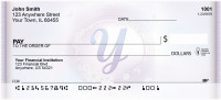Window Of Spring Monogram Y Personal Checks | BBJ-94