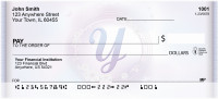 Window Of Spring Monogram Y Personal Checks | BBJ-94