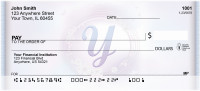 Window Of Spring Monogram Y Personal Checks | BBJ-94