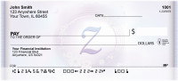 Window Of Spring Monogram Z Personal Checks | BBJ-95