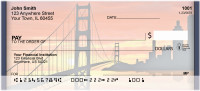 Golden Gate Bridge Sunset Personal Checks | BBK-21